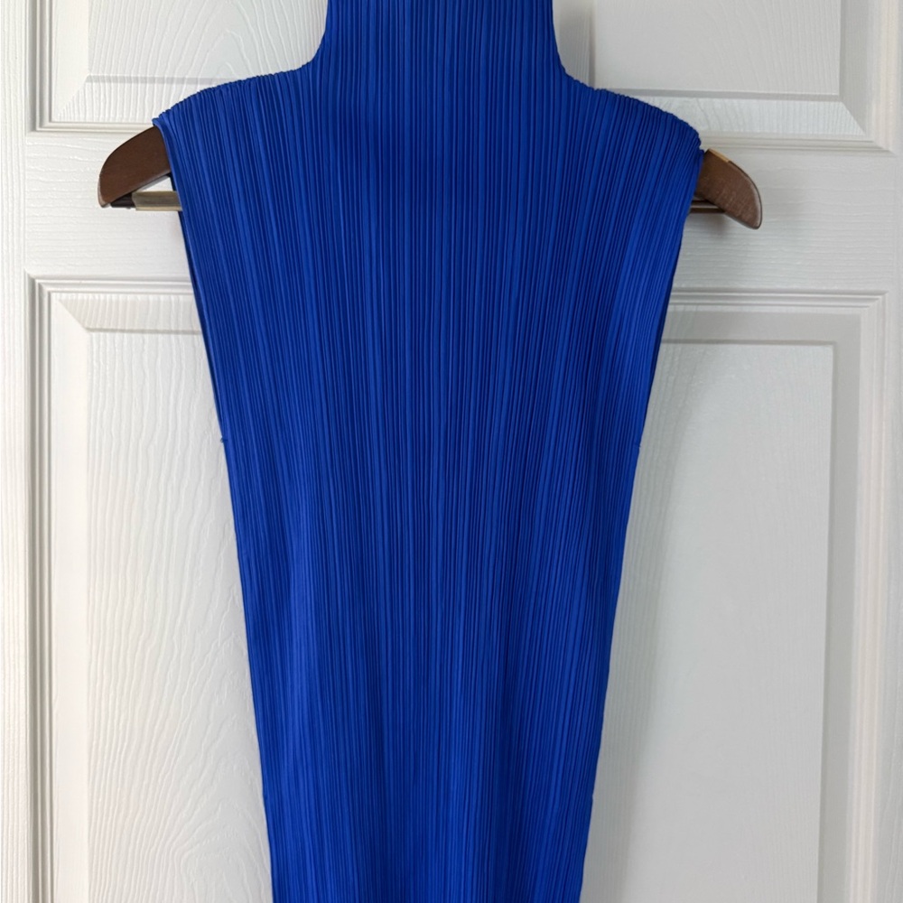 Issey Miyake Pleats Please sleeveless top 1990s